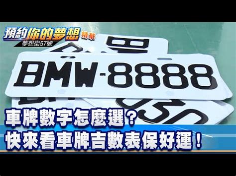 車牌英文吉凶|最新車牌英文吉凶解碼